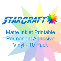 Brushed Silver Permanent Adhesive Vinyl - StarCraft Metal