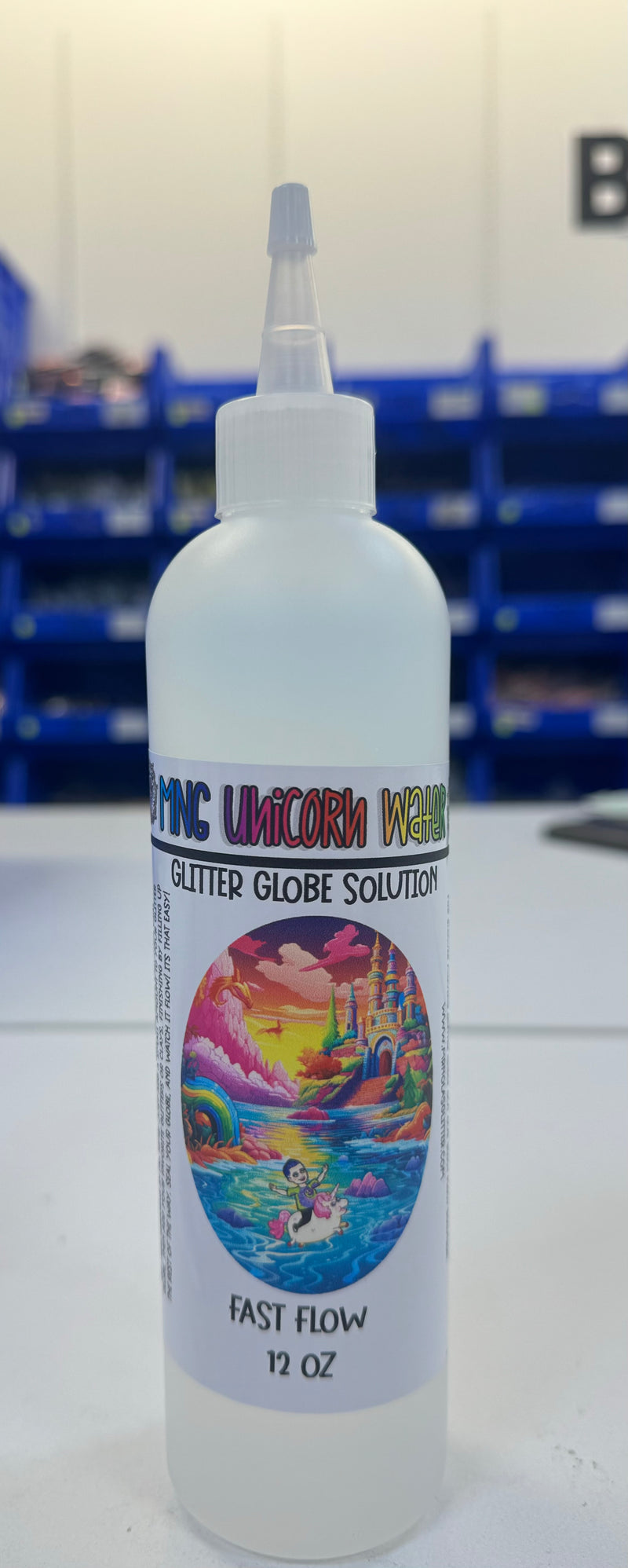 MNG Unicorn Water-Glitter Globe Solution Fast Flow