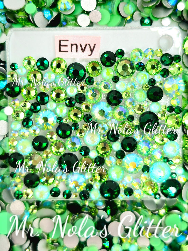 MNG Rocks Exclusive Custom Glass Mix "Envy"