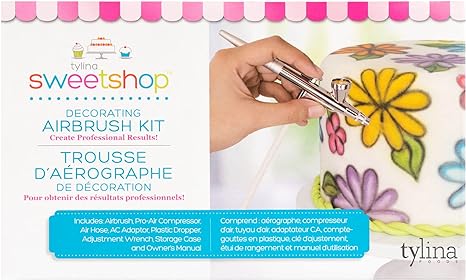 Sweetshop Airbrush Machine-Edible Airbrush, Bakers Kit