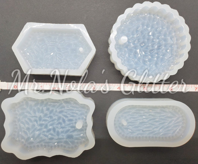 Drusy Tag Molds (set of 4)