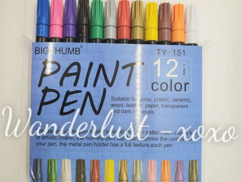 Route-Planning Paint Pens