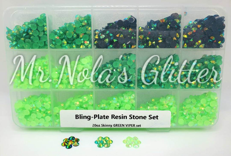 Bling-Plate Rhinestone Packs