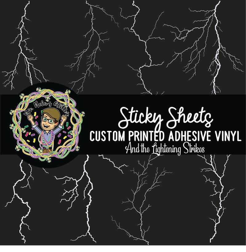 MNG Sticky Sheet Singles **And The Lighting Strikes**