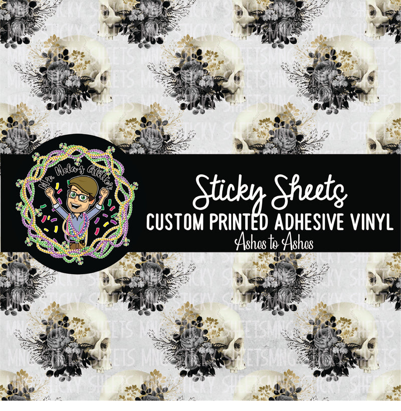 MNG Sticky Sheet Singles **Ashes to Ashes**