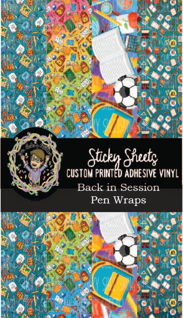 MNG Sticky Sheet Pen Wrap Sheets **Back in Session**