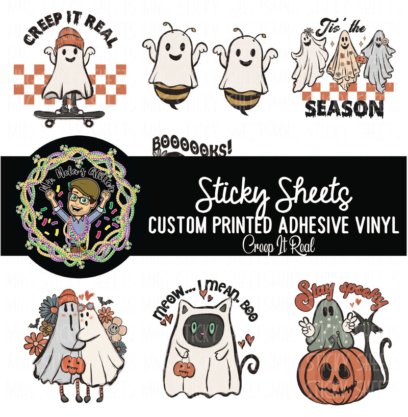MNG Sticky Sheet Decals **Creep It Real**