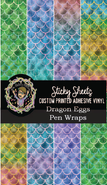 MNG Sticky Sheet Pen Wrap Sheets **Dragon Eggs**