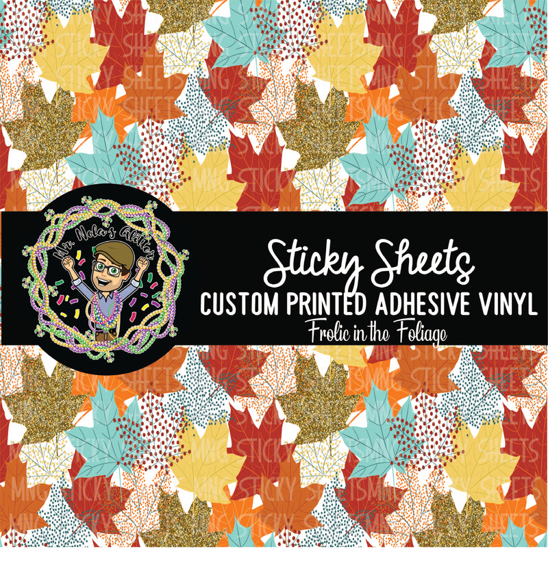 MNG Sticky Sheet Singles **Frolic In The Foliage**