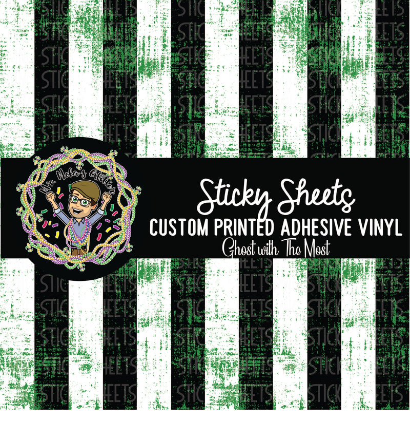 MNG Sticky Sheet Singles **Ghost with the Most**