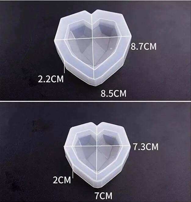 3D Heart Mold Set