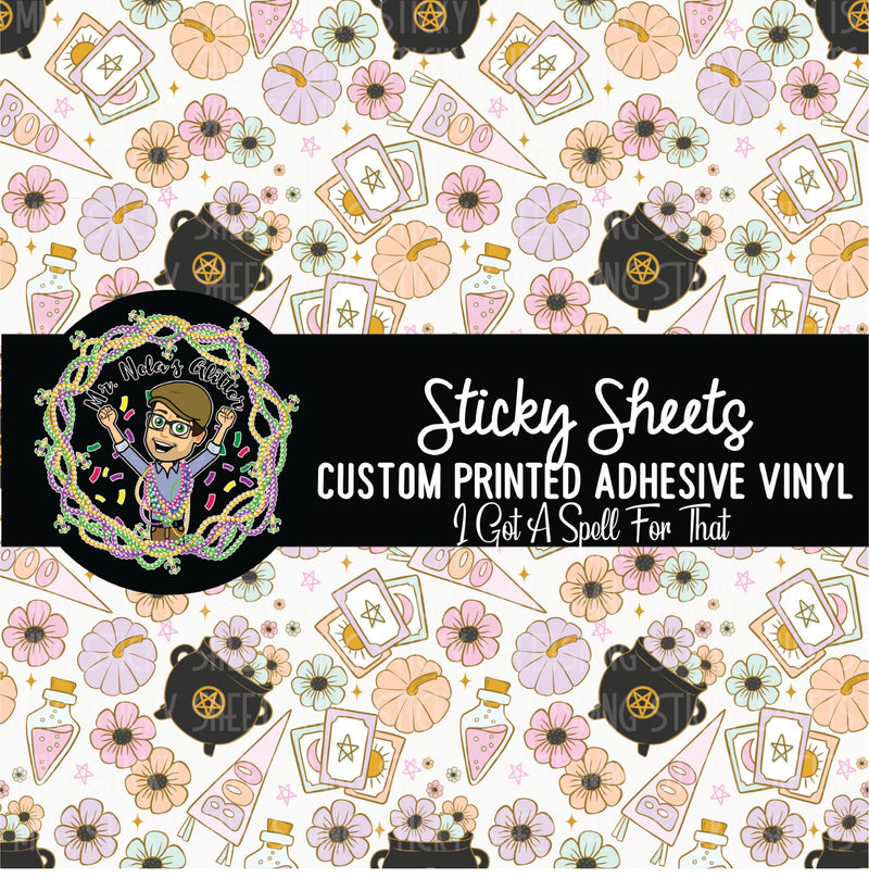 MNG Sticky Sheet Singles **I Got A Spell For That**