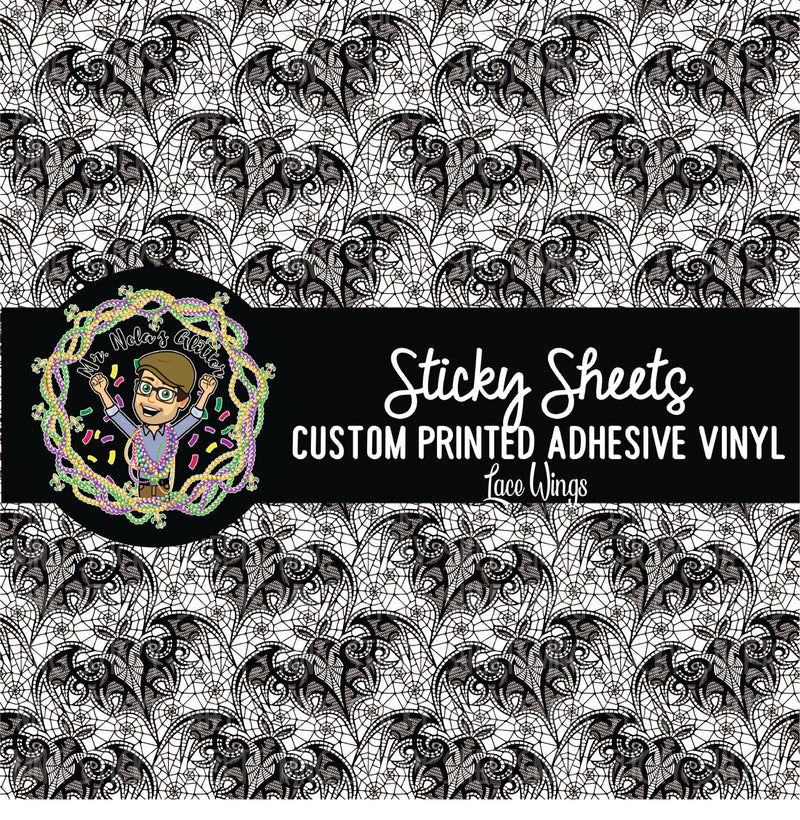 MNG Sticky Sheet Singles **Lace Wings**