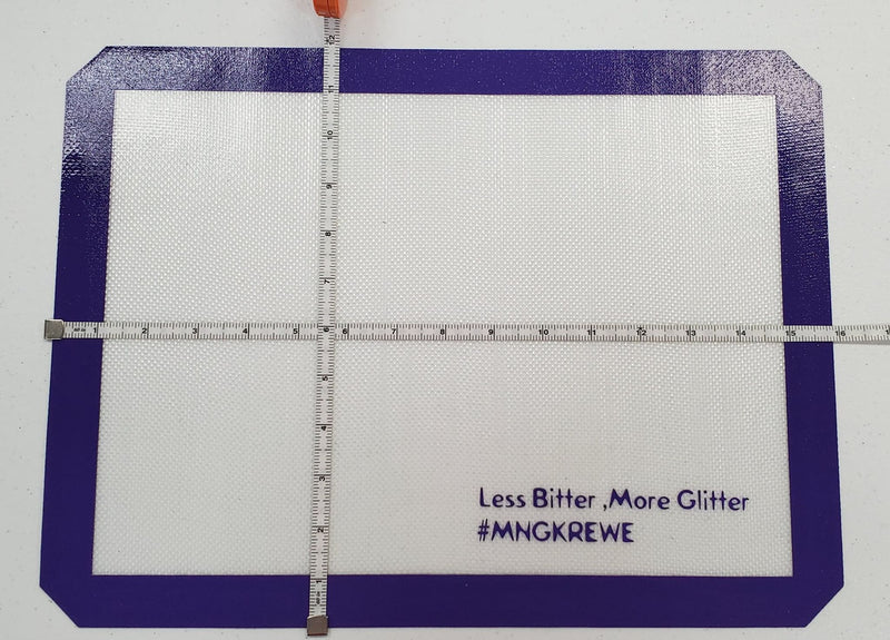 MNG Less Bitter, More Glitter Silicone Mat