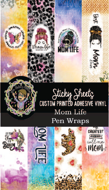 MNG Sticky Sheet Pen Wrap Sheets **Mom Life**