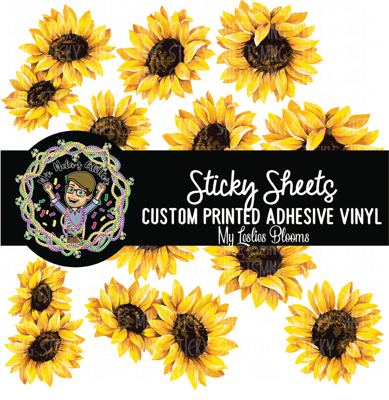 MNG Sticky Sheet Decals **BYOG- Leslies Blooms**