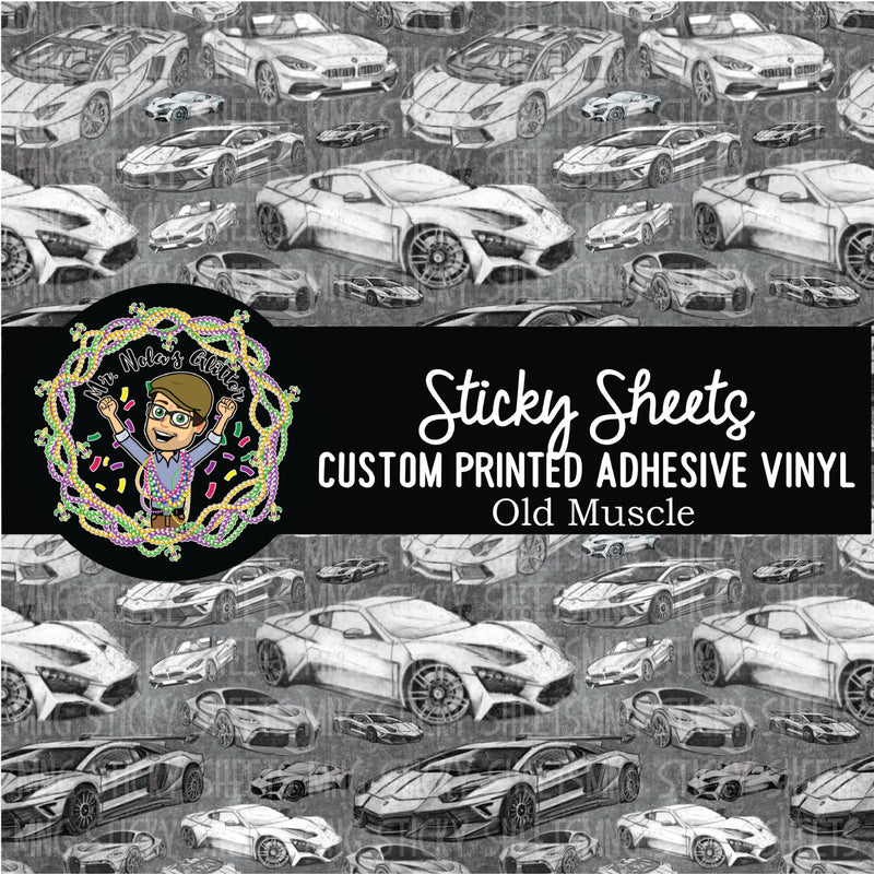 MNG Sticky Sheet Singles **Old Muscle*