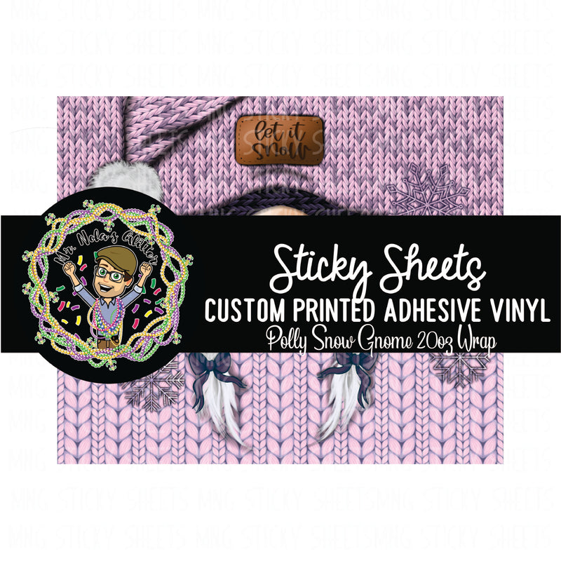 MNG Sticky Sheet Wraps **Polly Snow Gnome*
