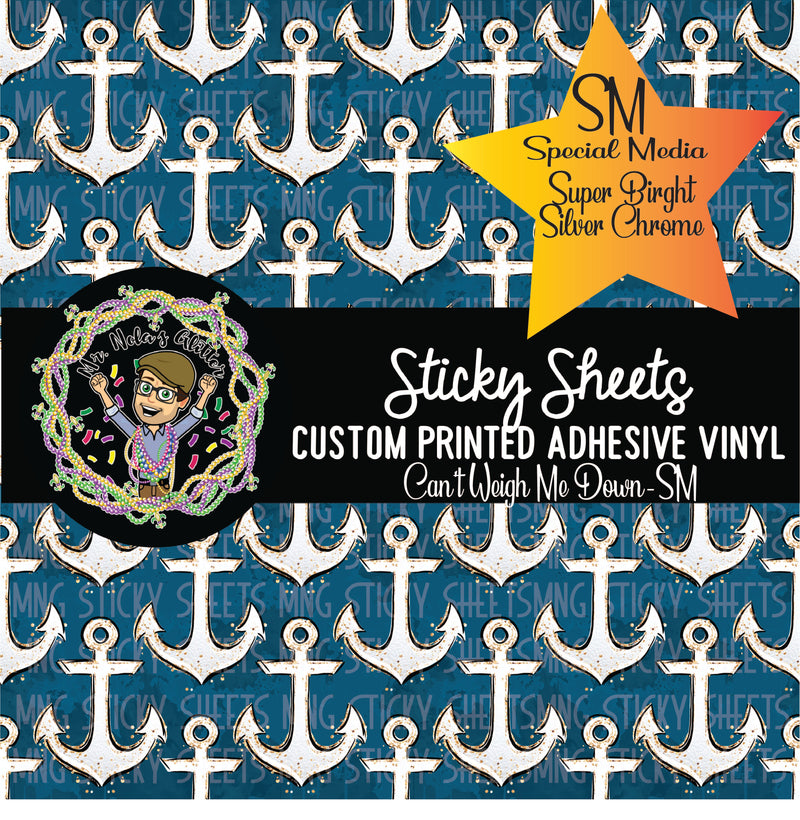 MNG Sticky Sheet Singles **Can't Weigh Me Down- SM**