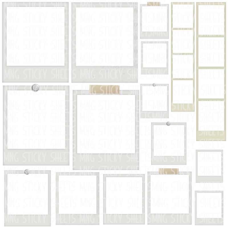 MNG Sticky Sheet Decals **Frame Me**