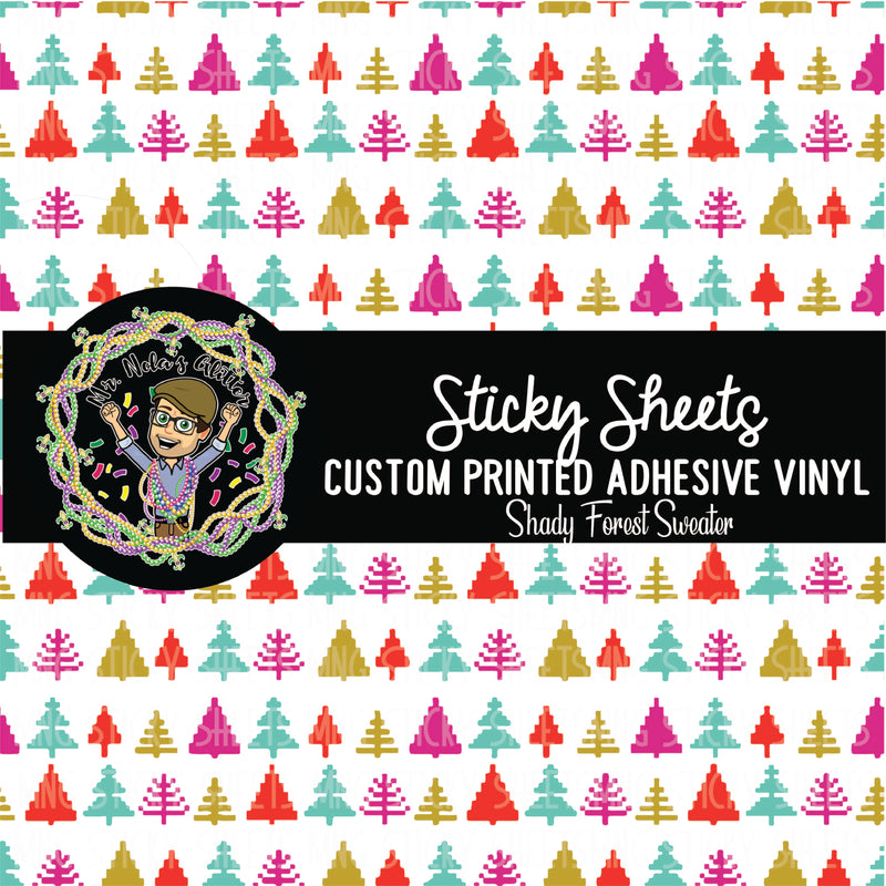 MNG Sticky Sheet Singles **Shady Forest Sweater**
