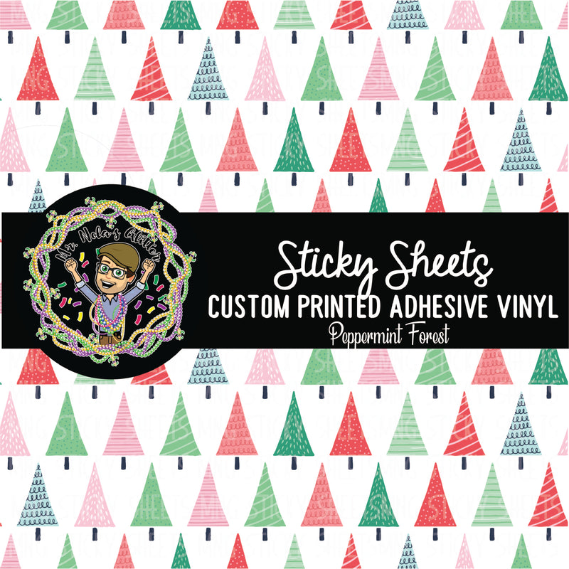 MNG Sticky Sheet Singles **Peppermint Forest**