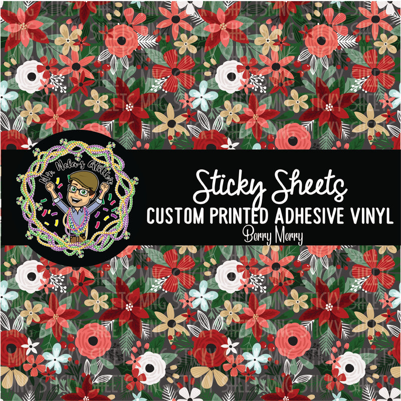MNG Sticky Sheet Singles **Berry Merry**