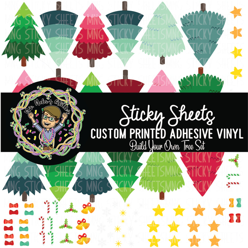 MNG Sticky Sheet Decals **Build Your Own Tree Set**