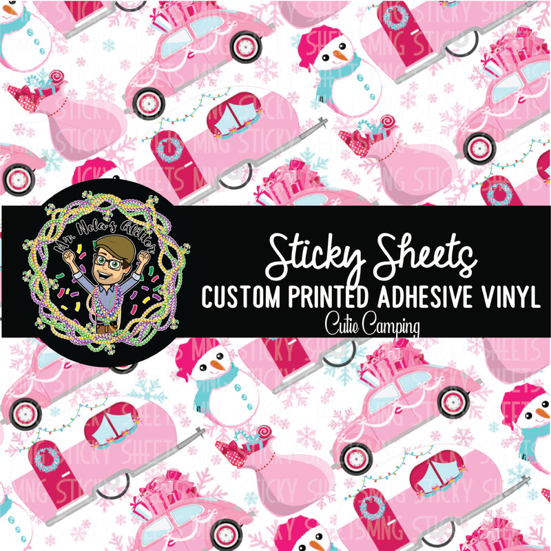 MNG Sticky Sheet Singles **Cutie Camping**