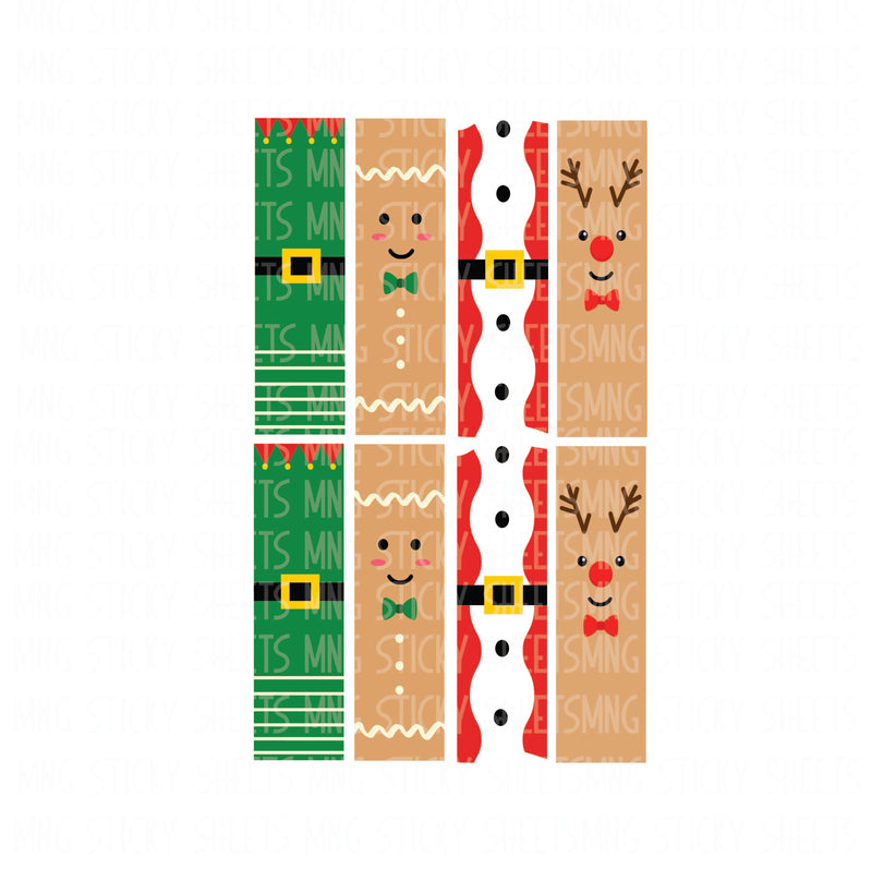 MNG Sticky Sheet Pen Wrap Sheets **Holiday Helpers**
