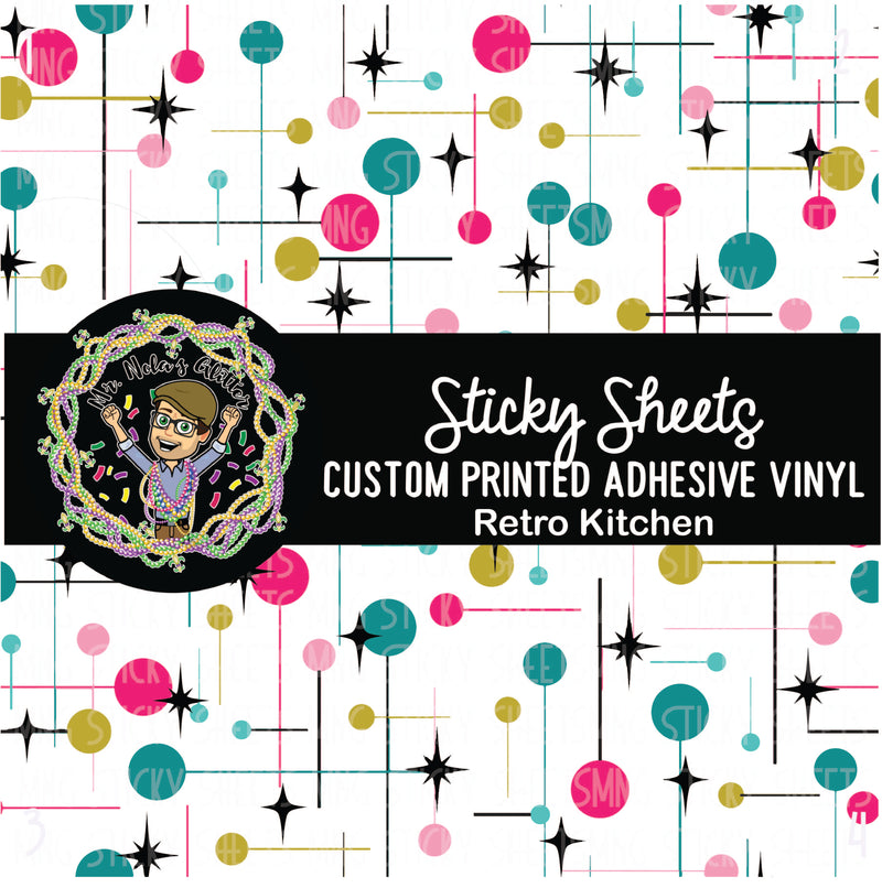 MNG Sticky Sheet Singles **Retro Kitchen**