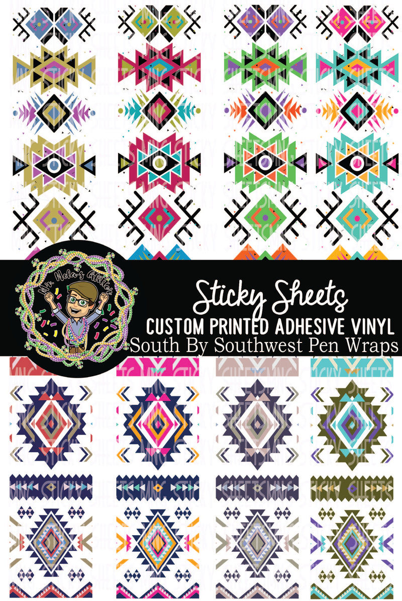 MNG Sticky Sheet Pen Wrap Sheets **South By Southwest**