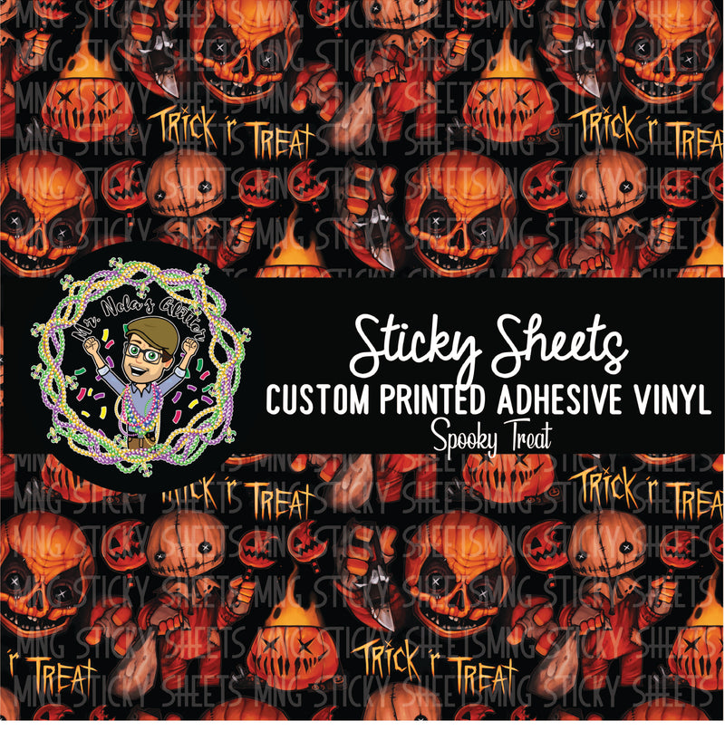 MNG Sticky Sheet Singles **Spooky Treat**