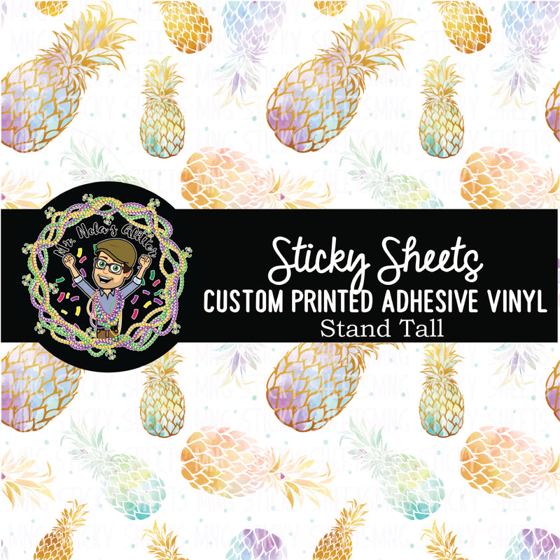 MNG Sticky Sheet Singles **Stand Tall**