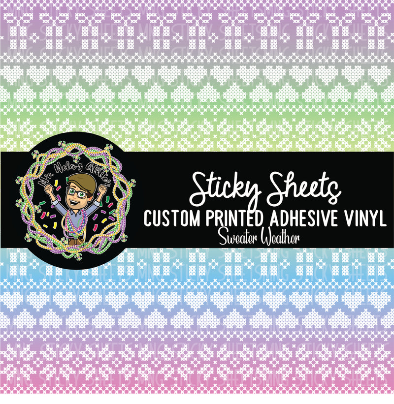 MNG Sticky Sheet Singles **Sweater Weather**