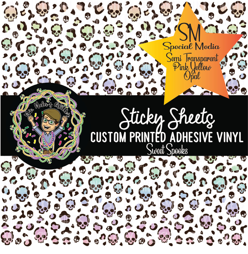MNG Sticky Sheet Singles **Sweet Spooks-SM**