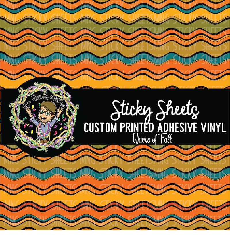 MNG Sticky Sheet Singles **Waves of Fall**