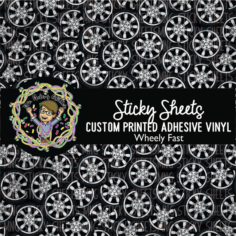 MNG Sticky Sheet Singles **Wheely Fast**